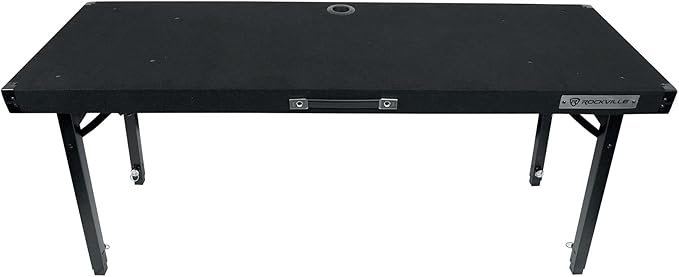 Rockville RTBL4 Adjustable Height DJ Table