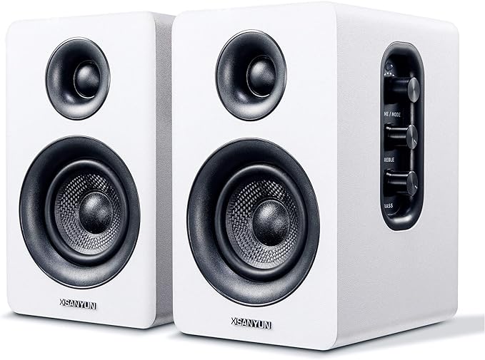 Sanyun SW208 3" Bookshelf Speakers