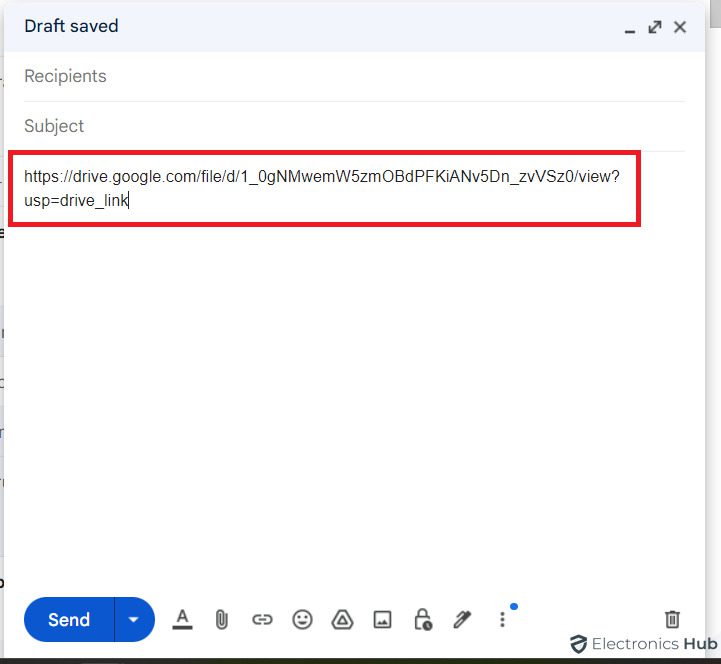 how can i send a large file through gmail