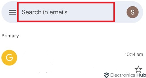 how to sort emails in gmail by sender