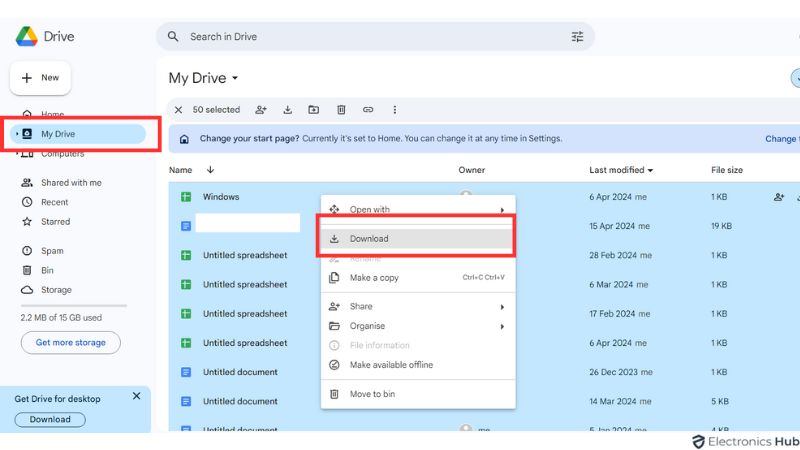 how to backup on google drive