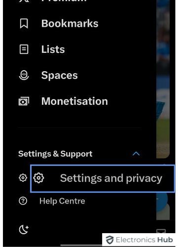 Settings and Privacy-soft block on twitter