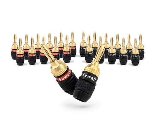 Sewell SW-29863-12 Deadbolt Banana Plugs