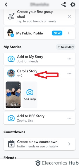 Shared a Private Story - Story Lock Symbols