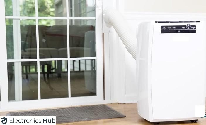 Sliding Door portable AC Venting