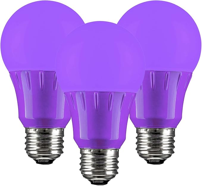 Sunlite LED A19 Colored Light Bulb