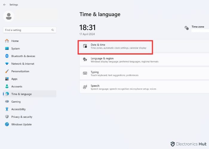 System Date and Time - Queued Messages