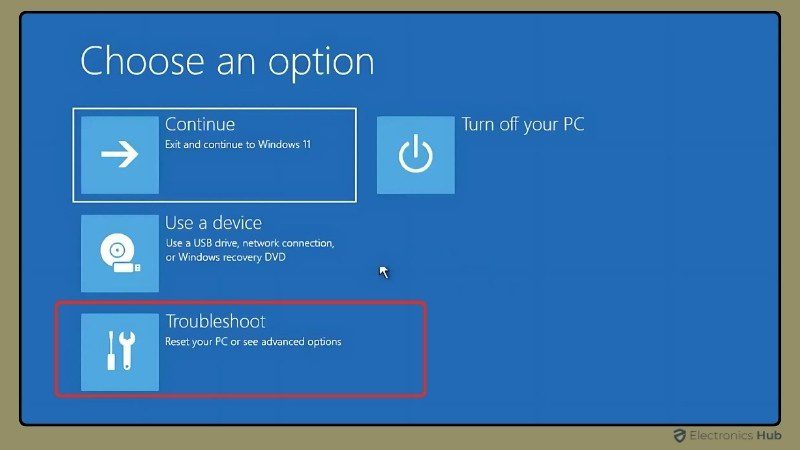 Troubleshoot-safe mode with networking