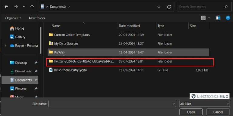How To Archive Your Twitter (X) Posts - ElectronicsHub