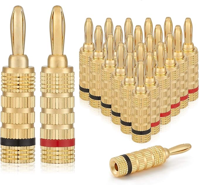 WGGE WG-3333 Speaker Banana Plugs
