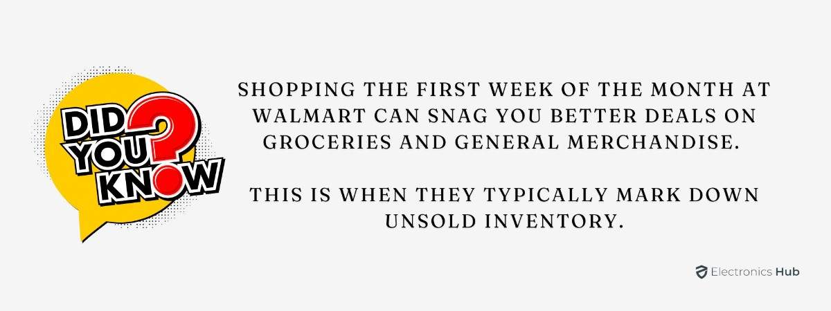 Walmart Upcoming Sales Calendar Saving Hacks