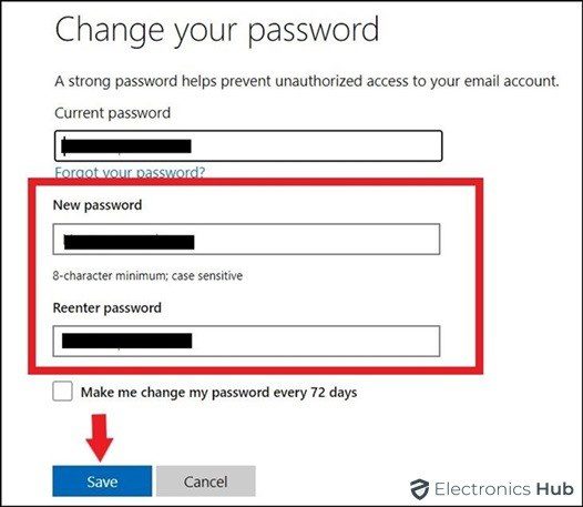 How To Change Your Outlook Password?