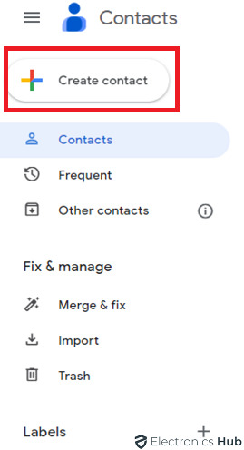 how to access gmail contacts