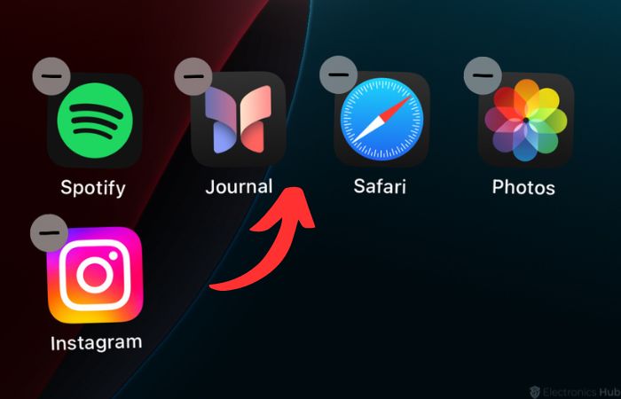 edit apps - iOS 18