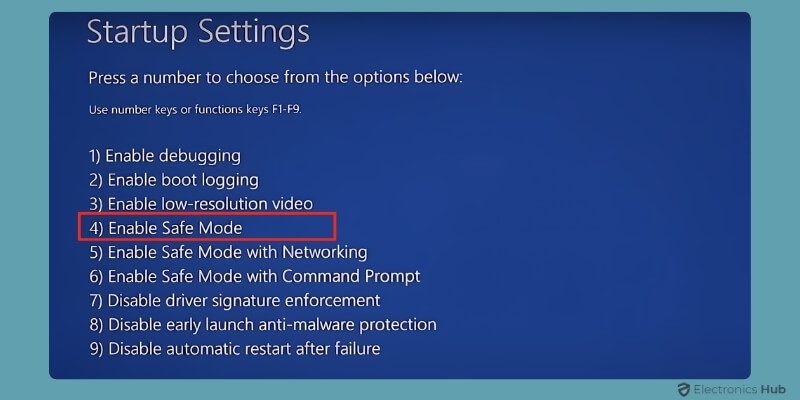 enable Safe Mode - stuck on windows getting ready