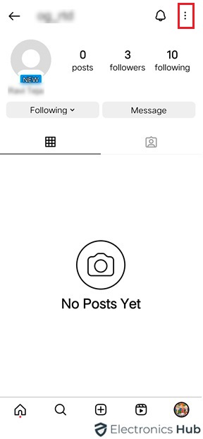 follower page - remove follower on Instagram