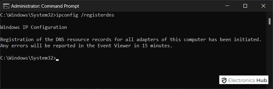 ipconfig-registerdns