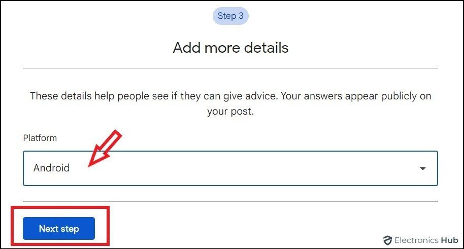 Next Step-contact customer service for gmail