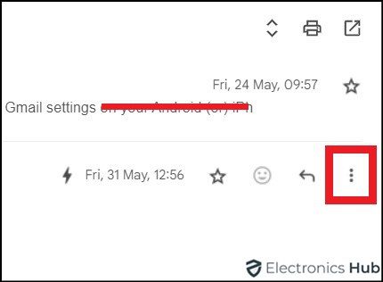 three dots - threads email