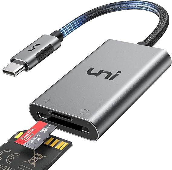uni USB C SD Card Reader