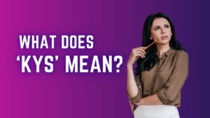 what does kys mean origin